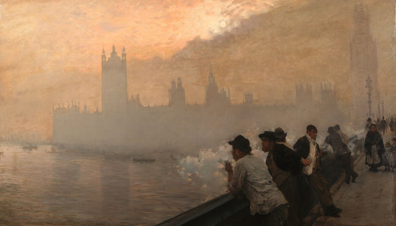 Palácio de Westminster, Londres - Giuseppe De Nittis