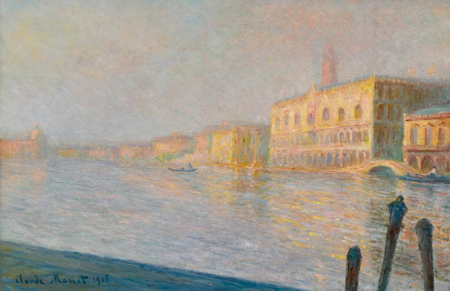 O Palácio Ducal - Claude Monet