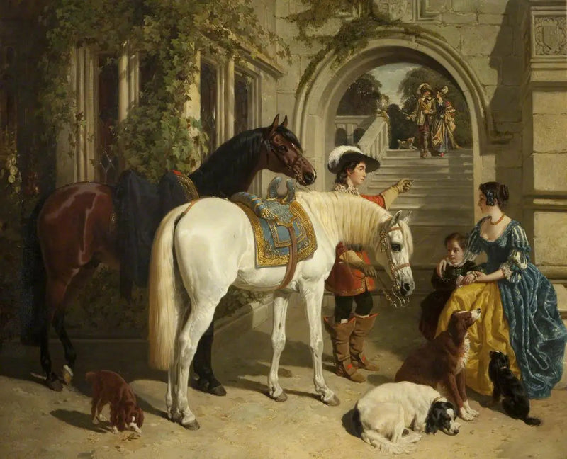 O Palafri de minha Senhora - John Frederick Herring, Sr.