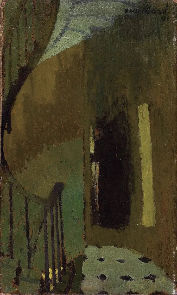 O patamar, rua de Miromesnil - Édouard Vuillard