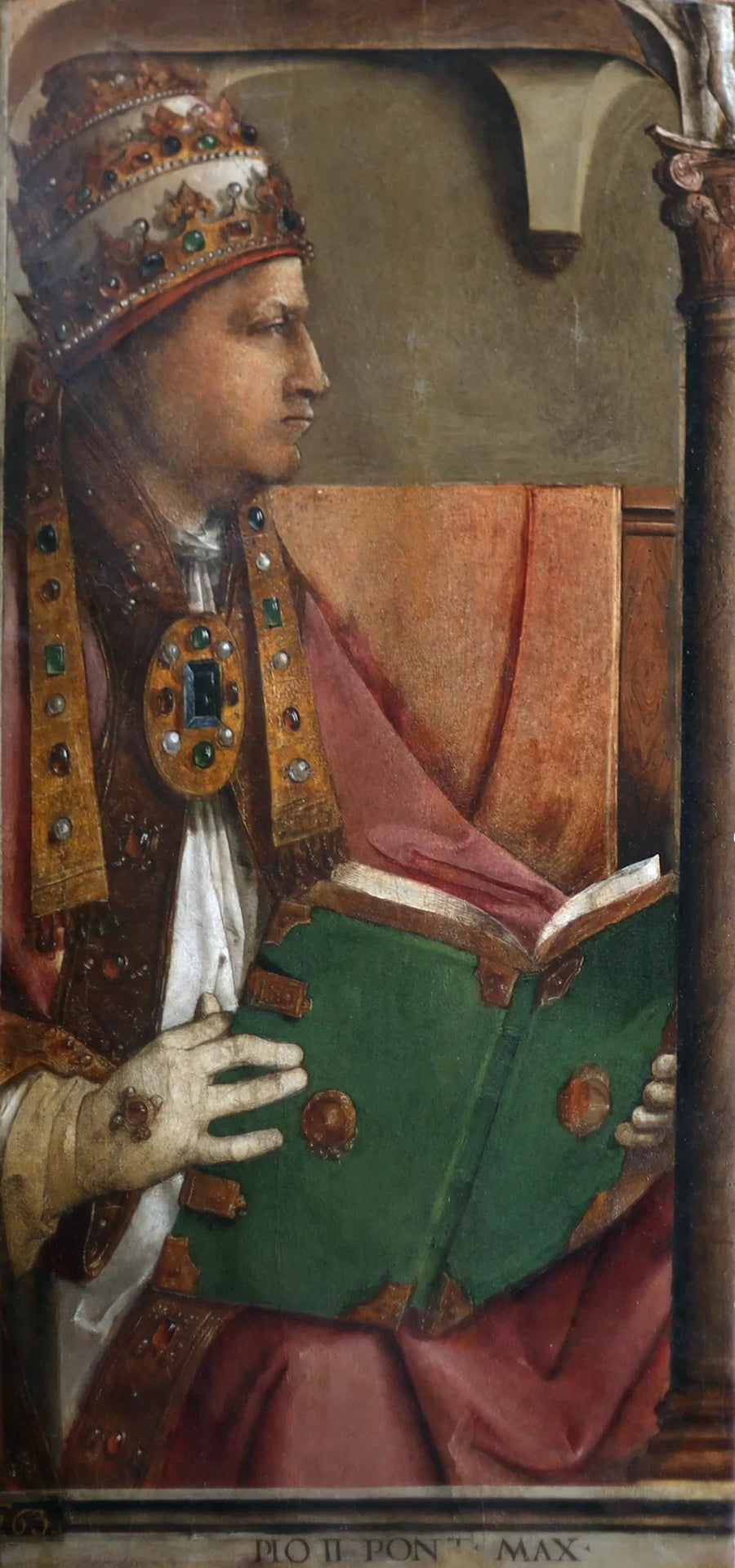 O Papa Pio II - Pedro Berruguete