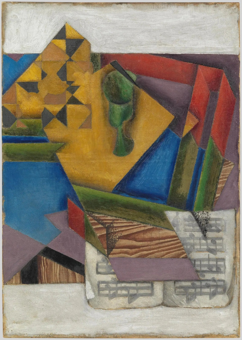 O Papel de Música - Juan Gris