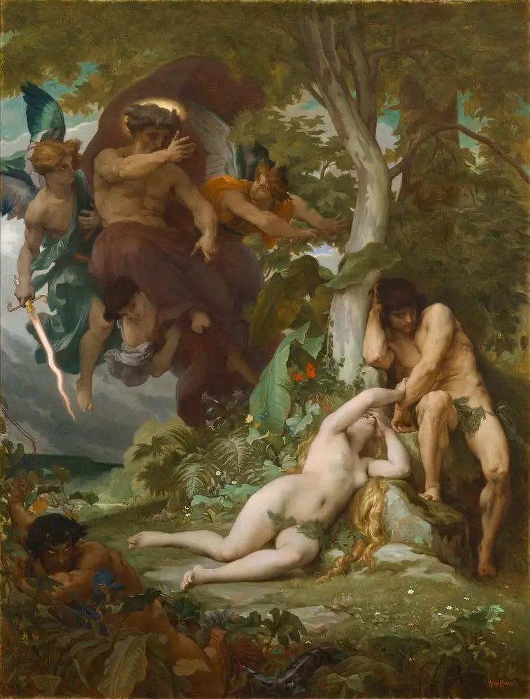 O Paraíso Perdido - Alexandre Cabanel