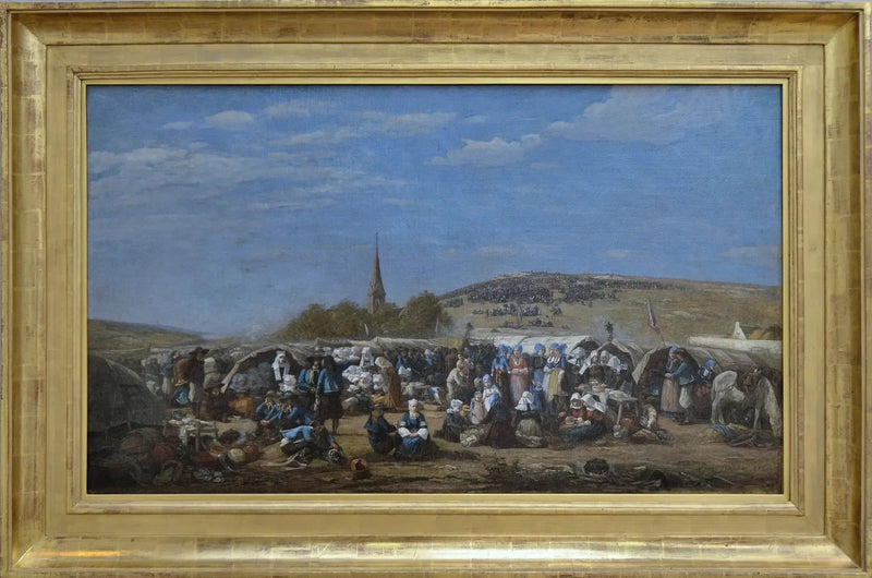 O Perdão de Sainte-Anne-La-Palud - Eugène Boudin