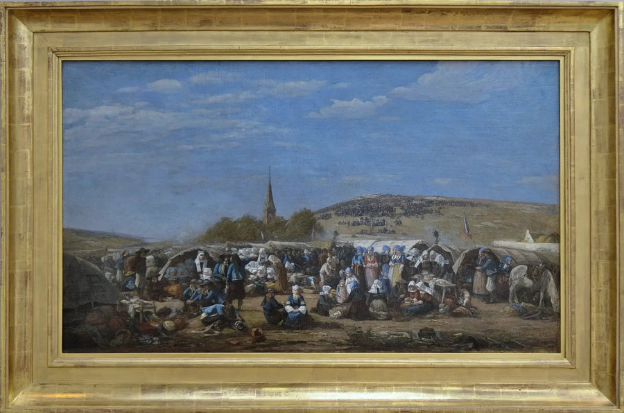 O Perdão de Sainte-Anne-La-Palud - Eugène Boudin