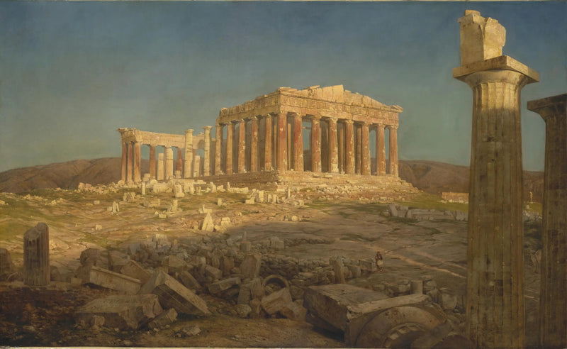 O Partenon - Frederic Edwin Church