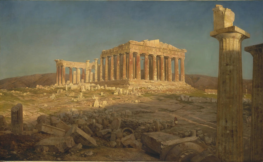 O Partenon - Frederic Edwin Church