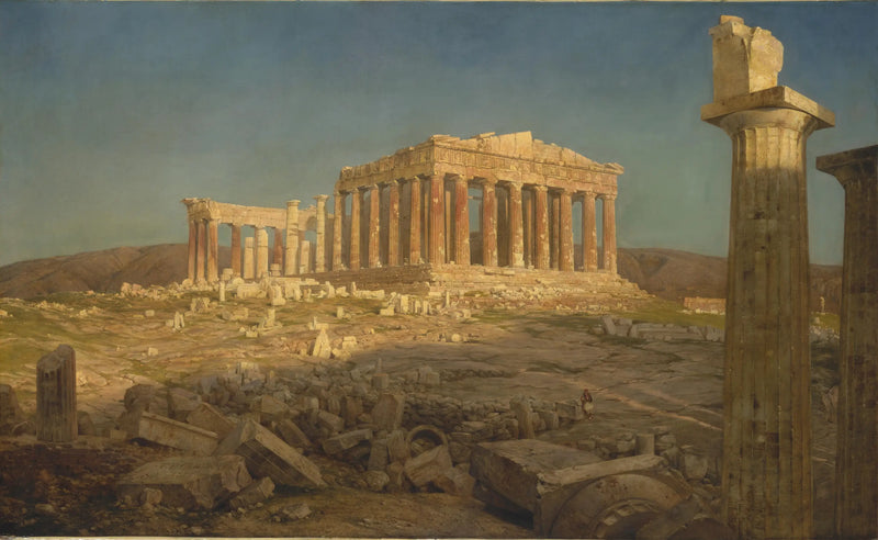 O Partenon - Frederic Edwin Church