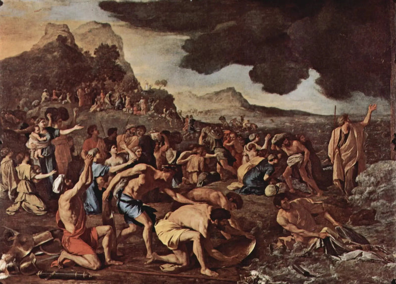 A Travessia do Mar Vermelho - Nicolas Poussin