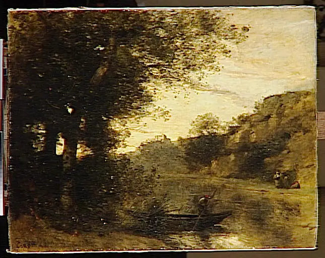 O Passador - Jean-Baptiste Camille Corot
