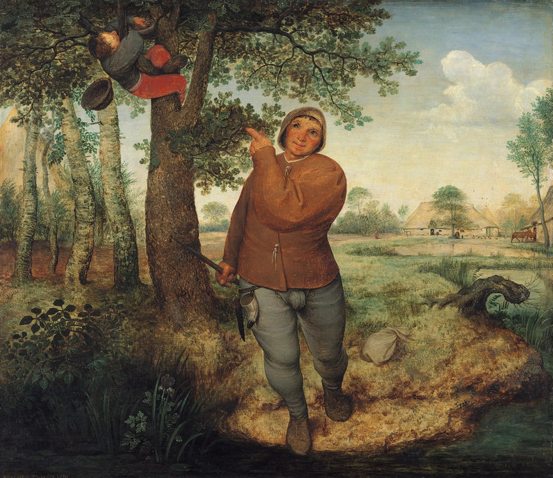 O Camponês e o Ladrão de Ninhos - Pieter Brueghel, o Velho