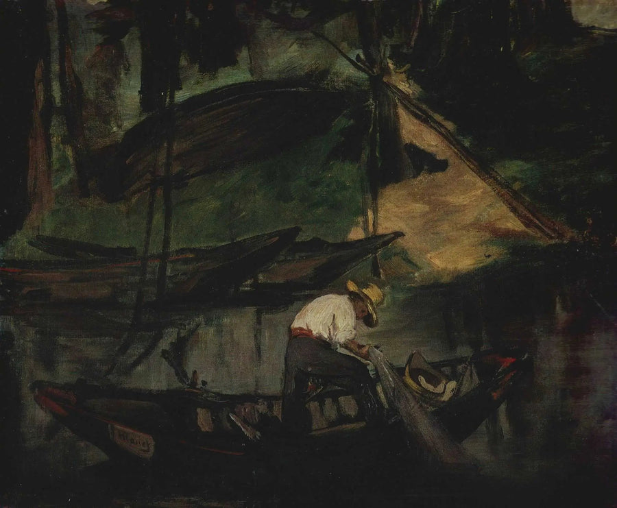 O pescador - Édouard Manet
