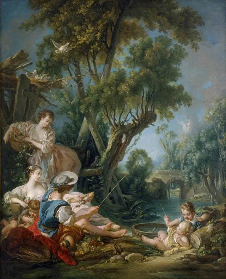 O pescador - François Boucher