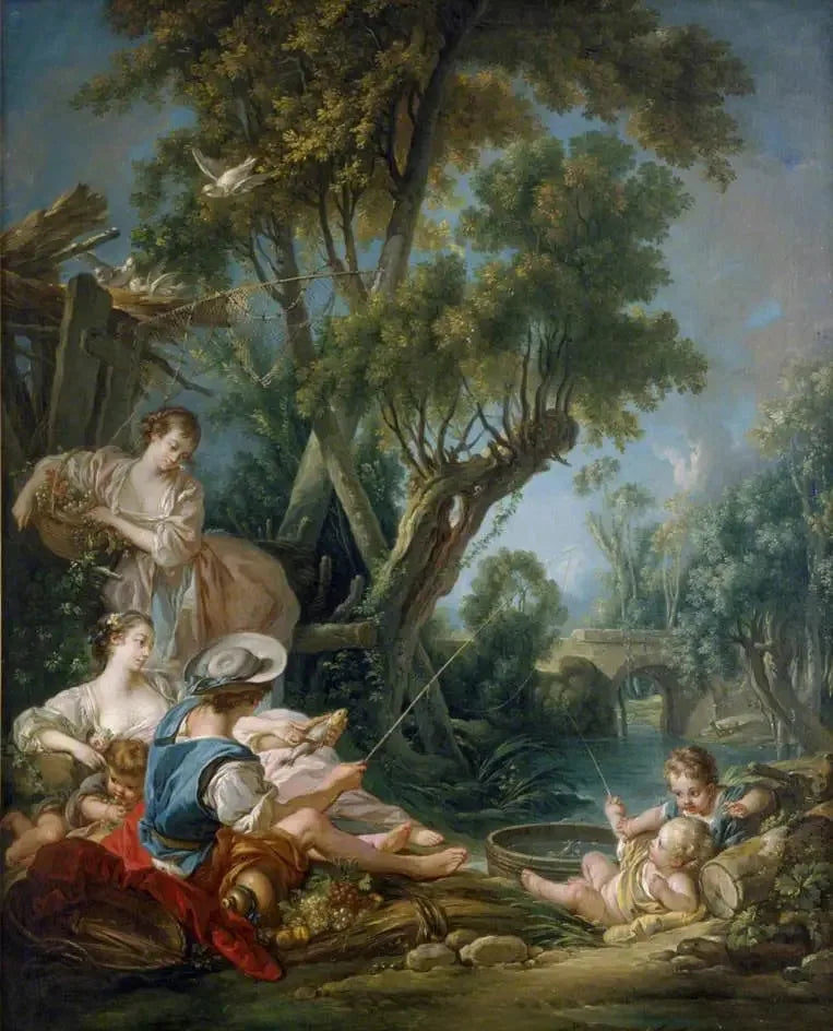 O pescador - François Boucher