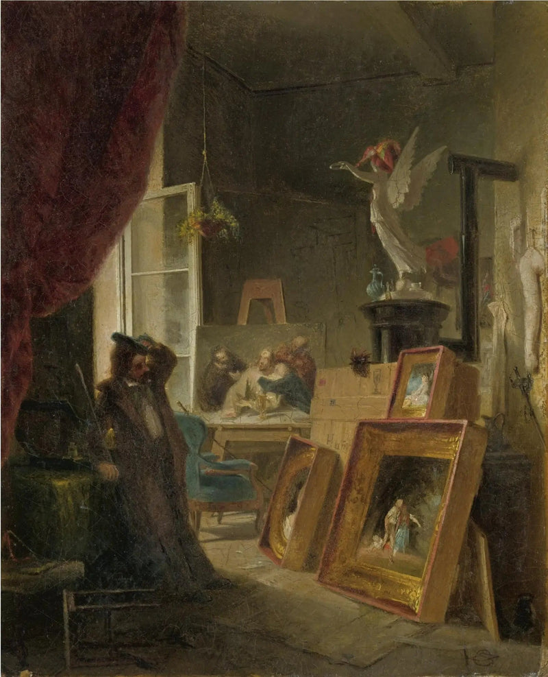 O Pintor Histórico - Carl Spitzweg