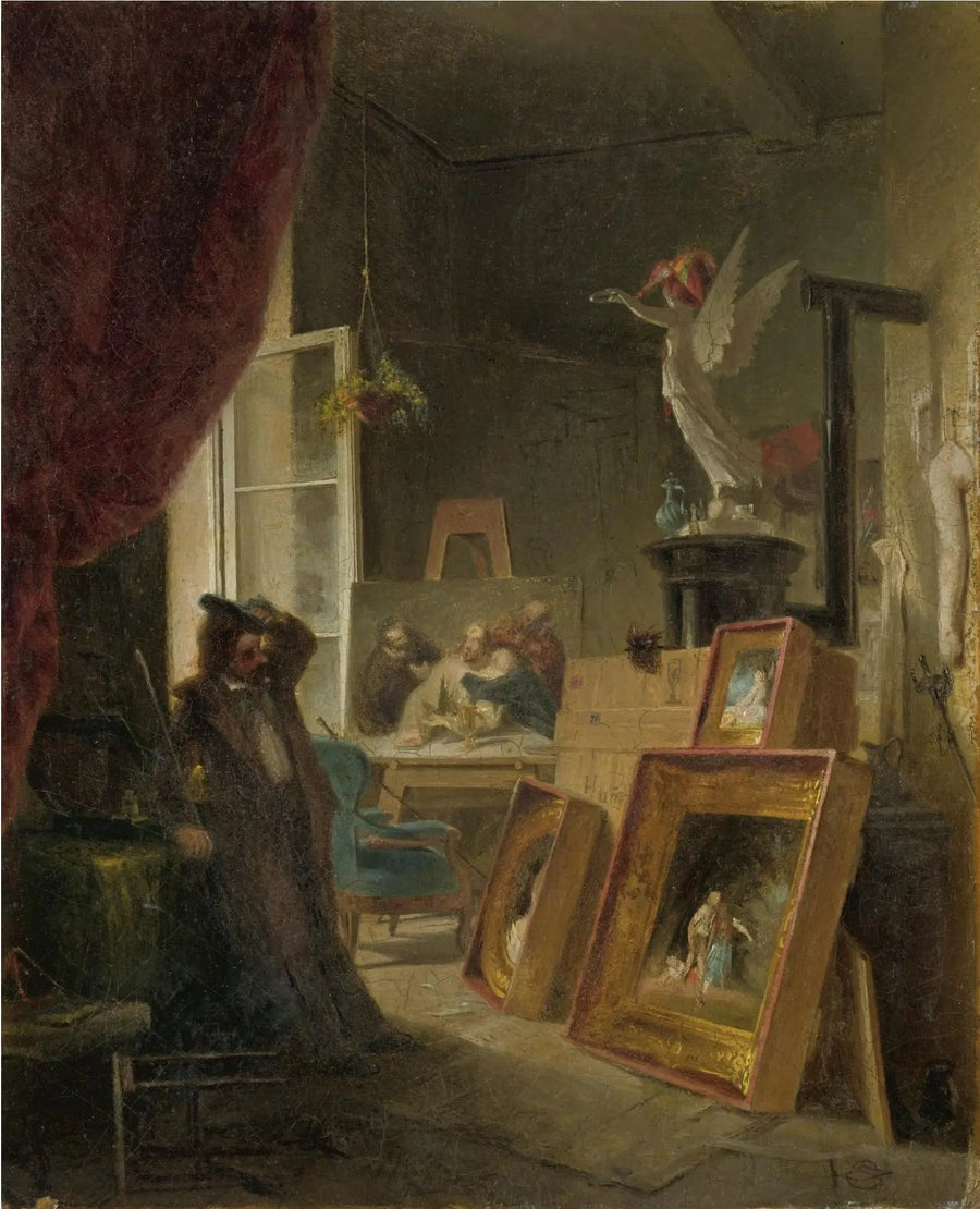 O Pintor Histórico - Carl Spitzweg