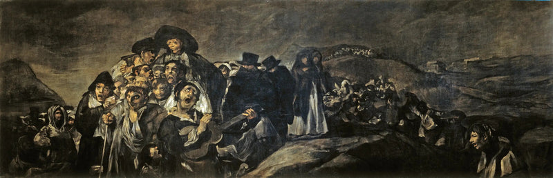 A Peregrinação ao eremitério de San Isidro - Francisco de Goya