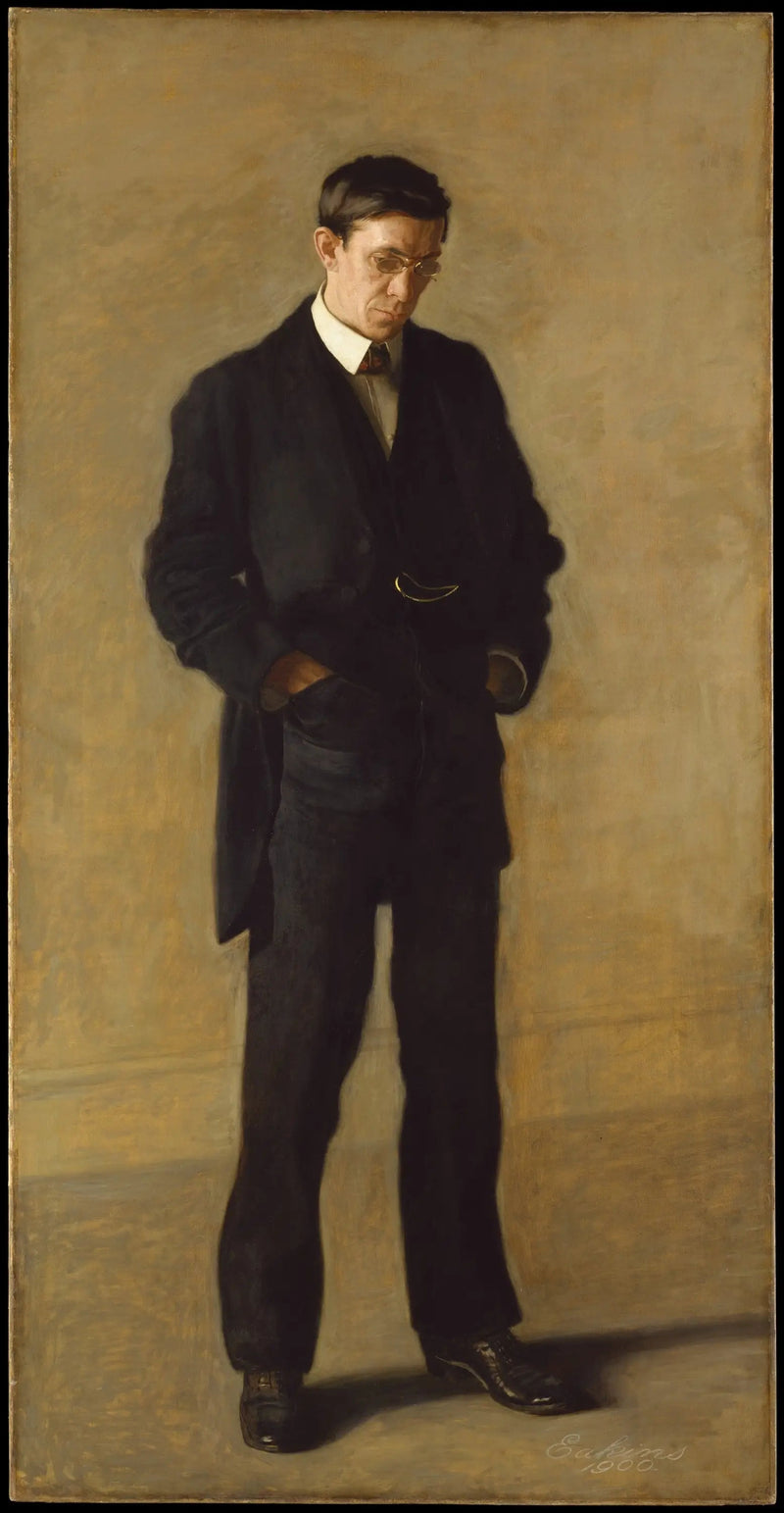 O Pensador: retrato de Louis N. Kenton - Thomas Eakins