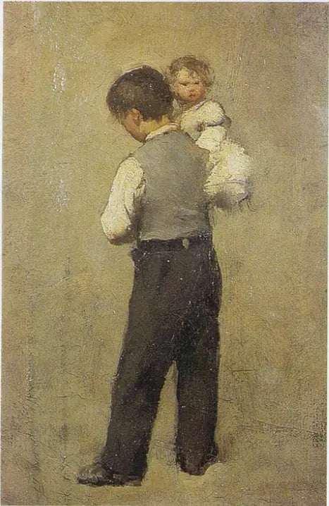 O irmão mais novo - Jean Béraud