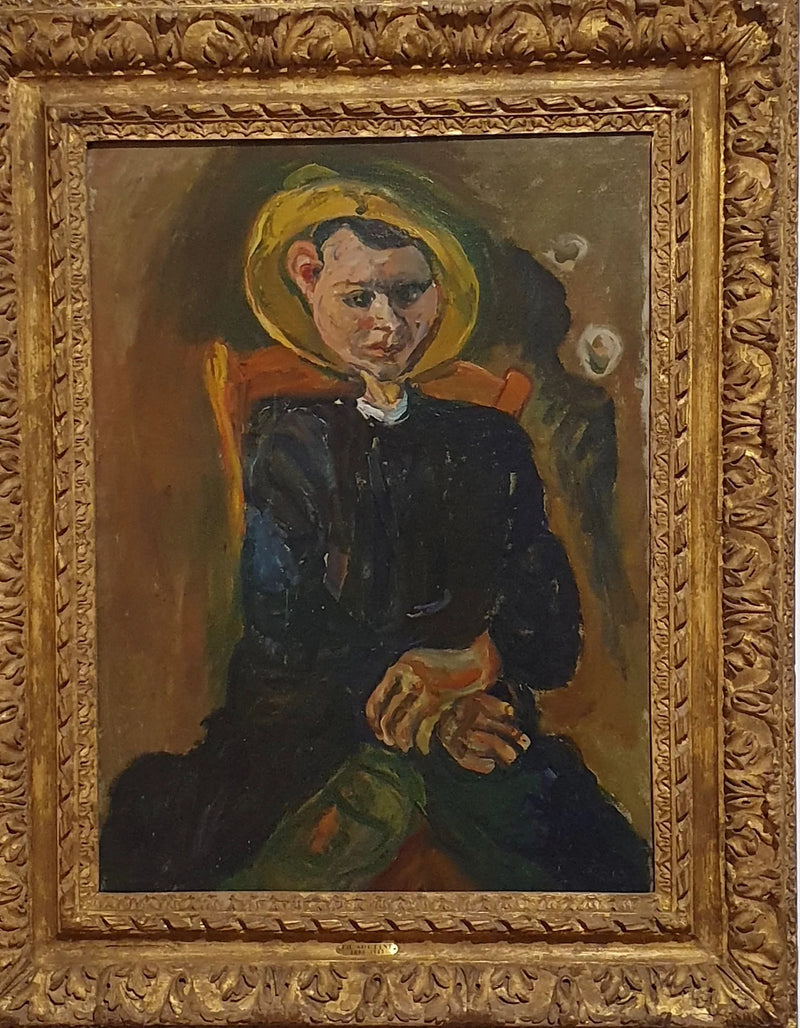 O menino de chapéu amarelo - Chaim Soutine