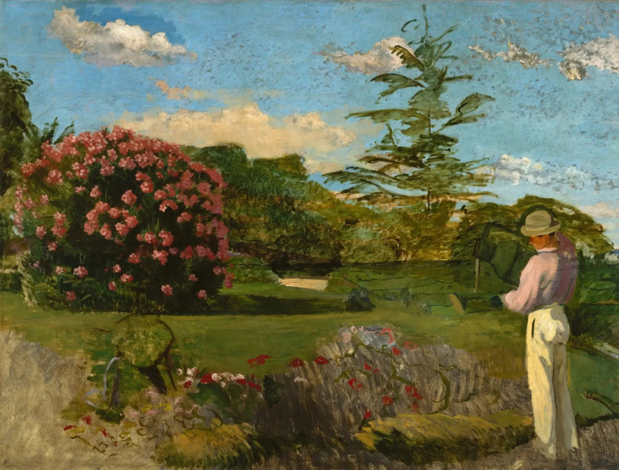 O pequeno jardineiro - Frédéric Bazille