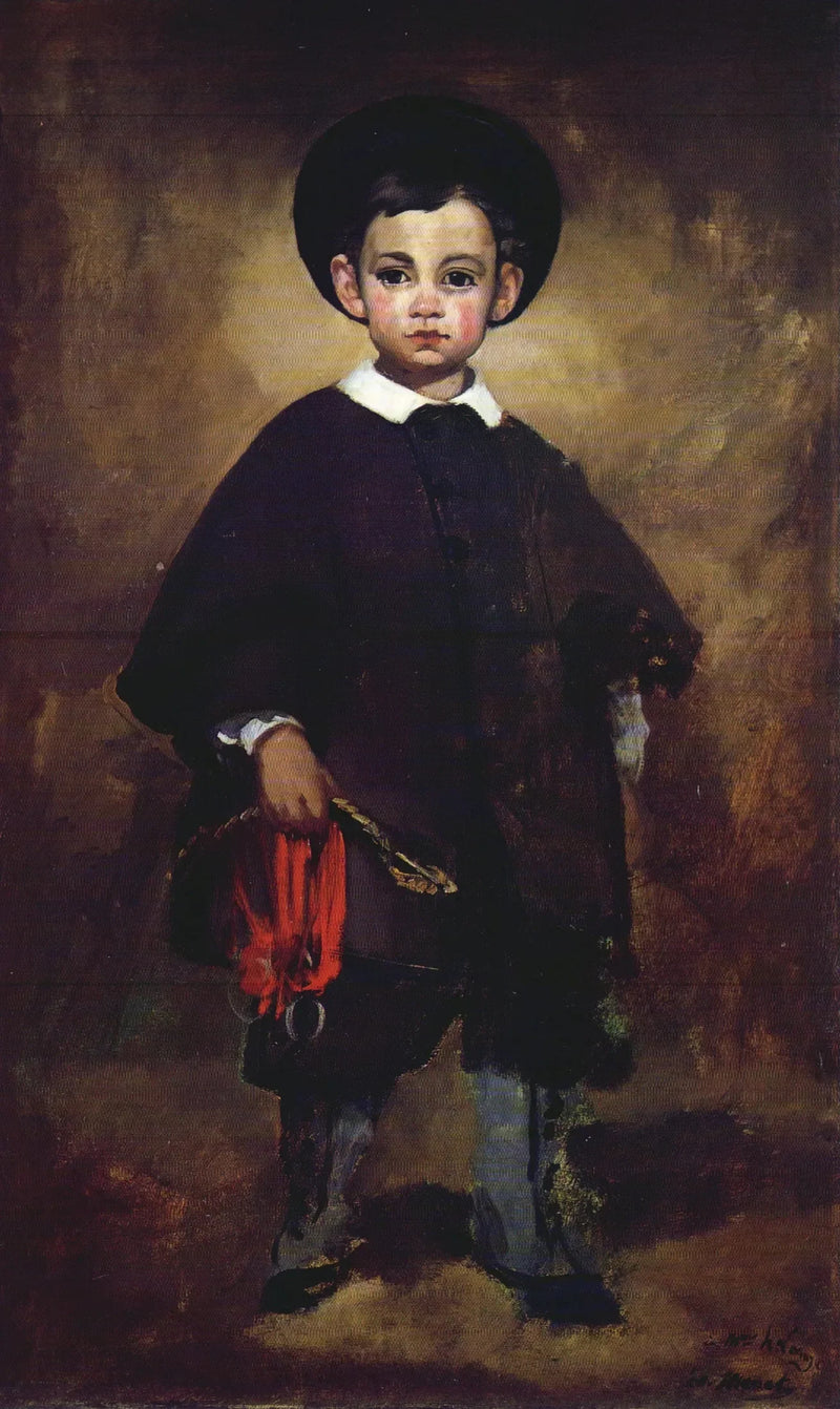 O Pequeno Lange - Édouard Manet