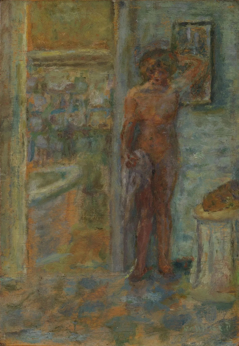 O pequeno nu ao espelho - Pierre Bonnard