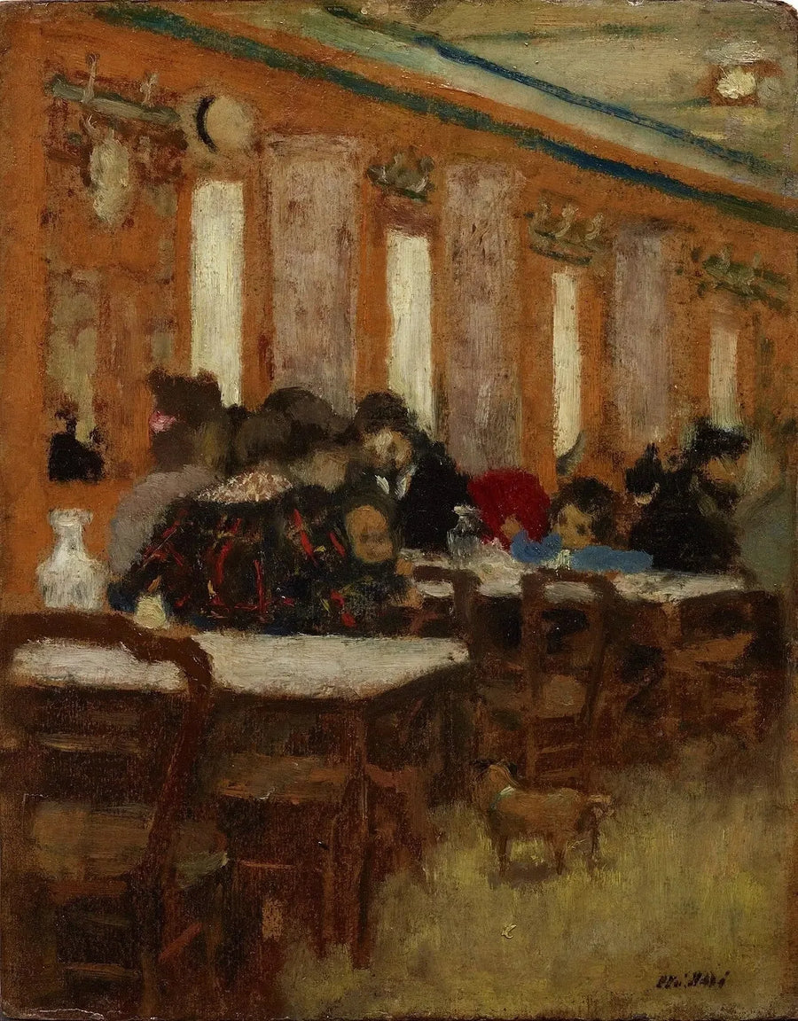 O Pequeno Restaurante - Édouard Vuillard