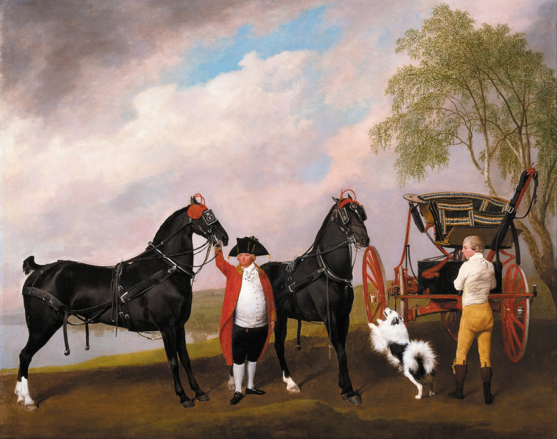 O Phaéton do Príncipe de Gales - George Stubbs