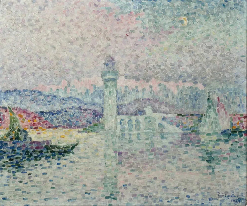 O farol de Antibes - Paul Signac