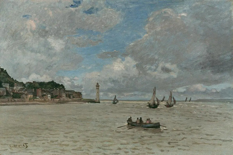 O Farol de Honfleur - Claude Monet
