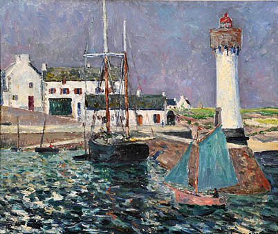 O Farol do Porto Haliguen - Maxime Maufra