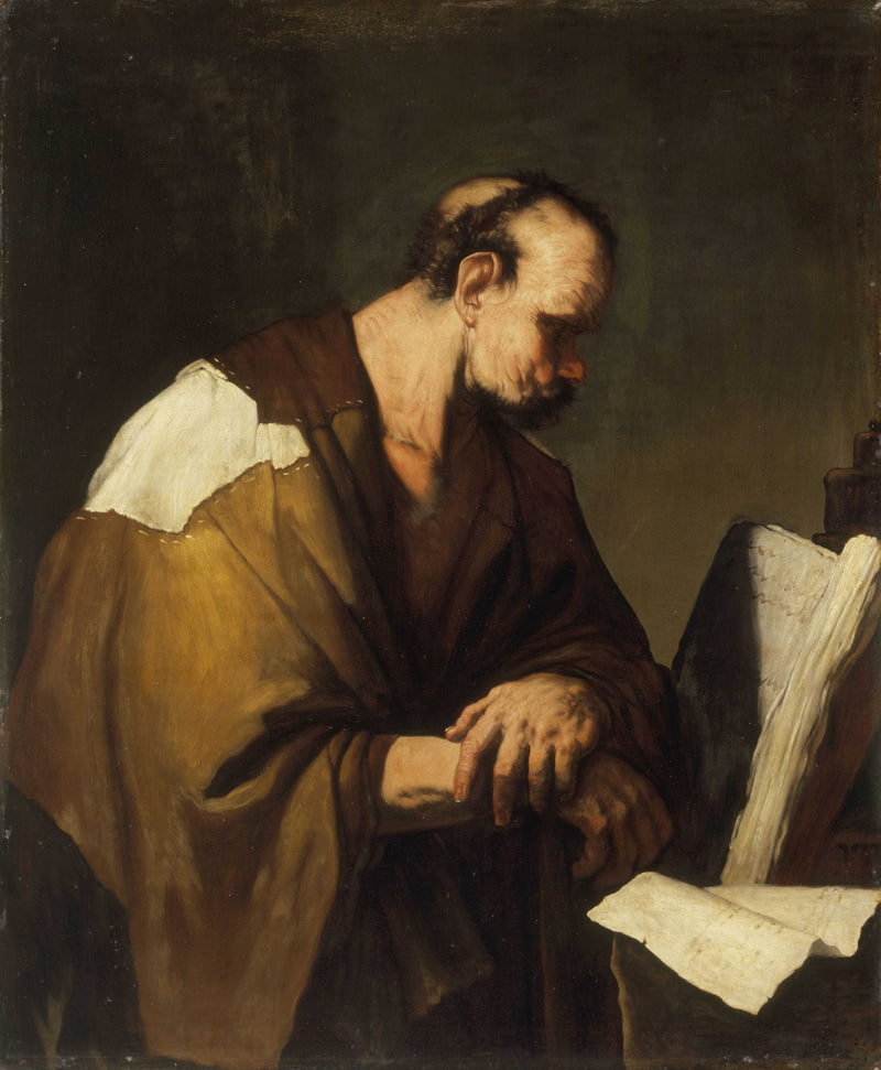 O Filósofo Chilon - Luca Giordano