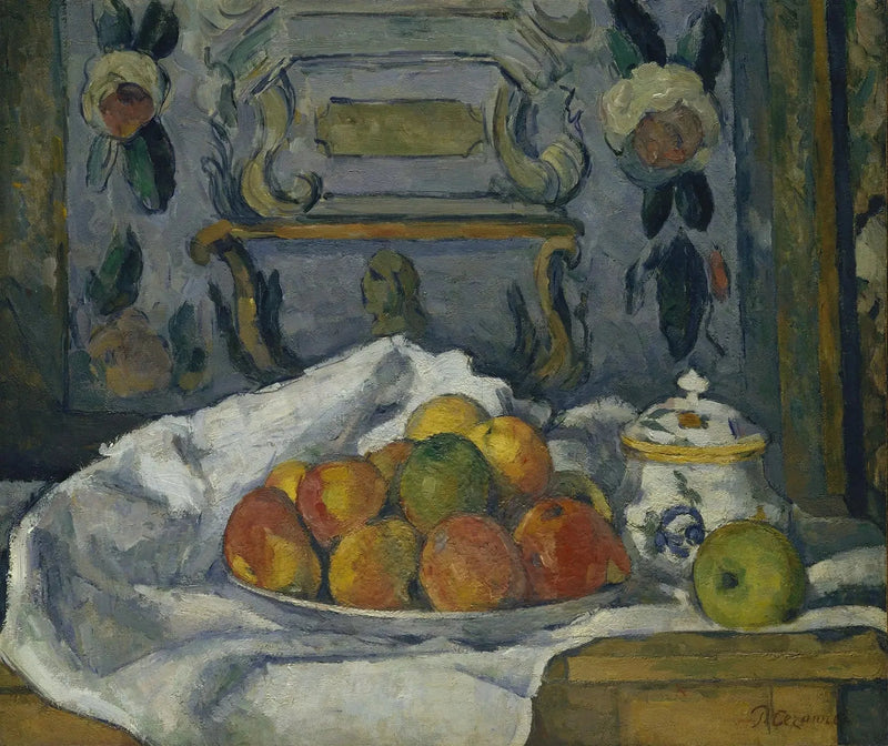 O Prato de Maçãs - Paul Cézanne