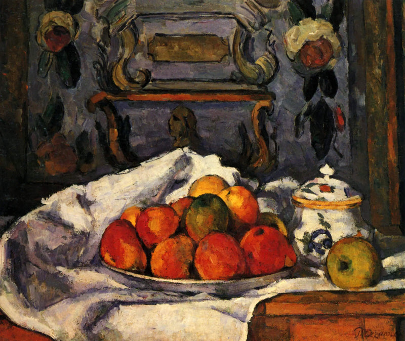 O Prato de Maçãs - Paul Cézanne