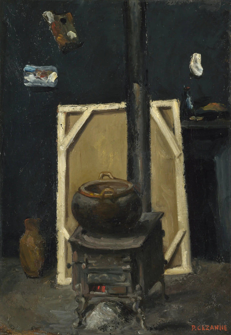 O Fogão do Ateliê - Paul Cézanne