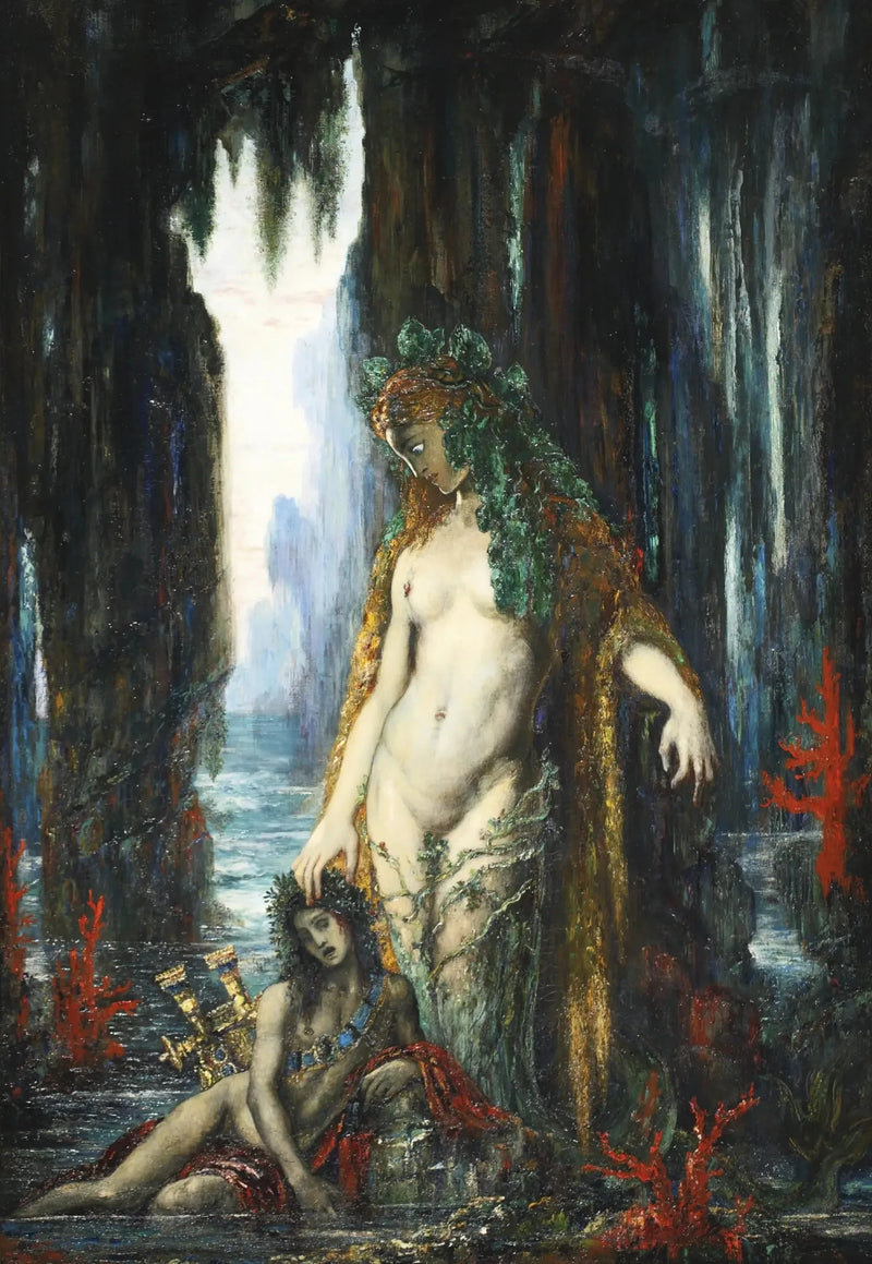 O Poeta e a Sereia - Gustave Moreau