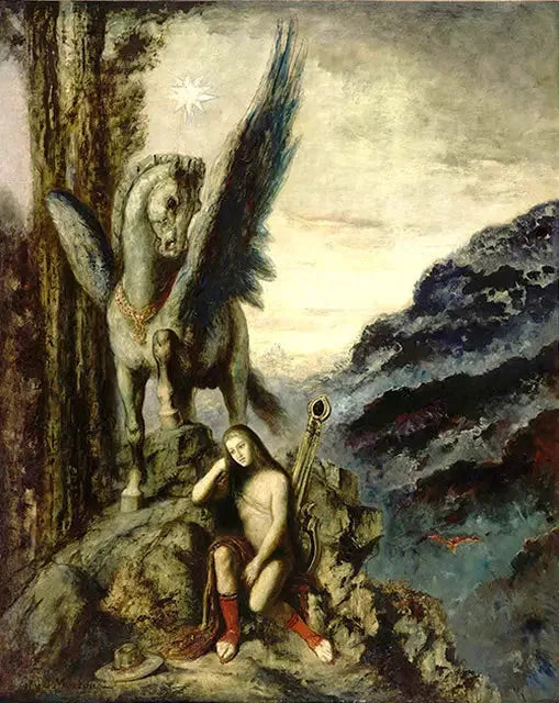 O Poeta Viajante - Gustave Moreau