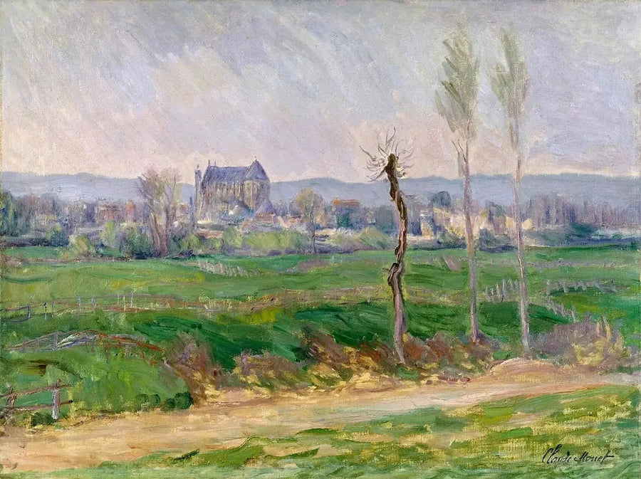 O ponto de vista de Vernon - Claude Monet