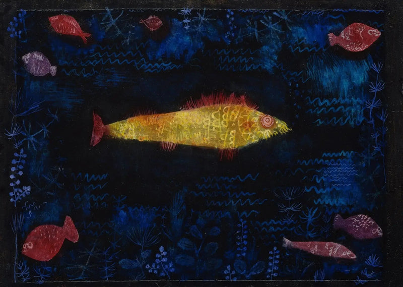 O peixe vermelho - Paul Klee