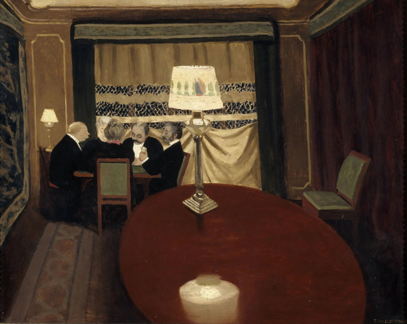 O Pôquer - Félix Vallotton