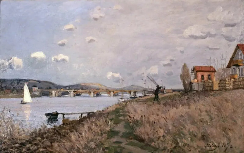 A ponte de Argenteuil - Alfred Sisley