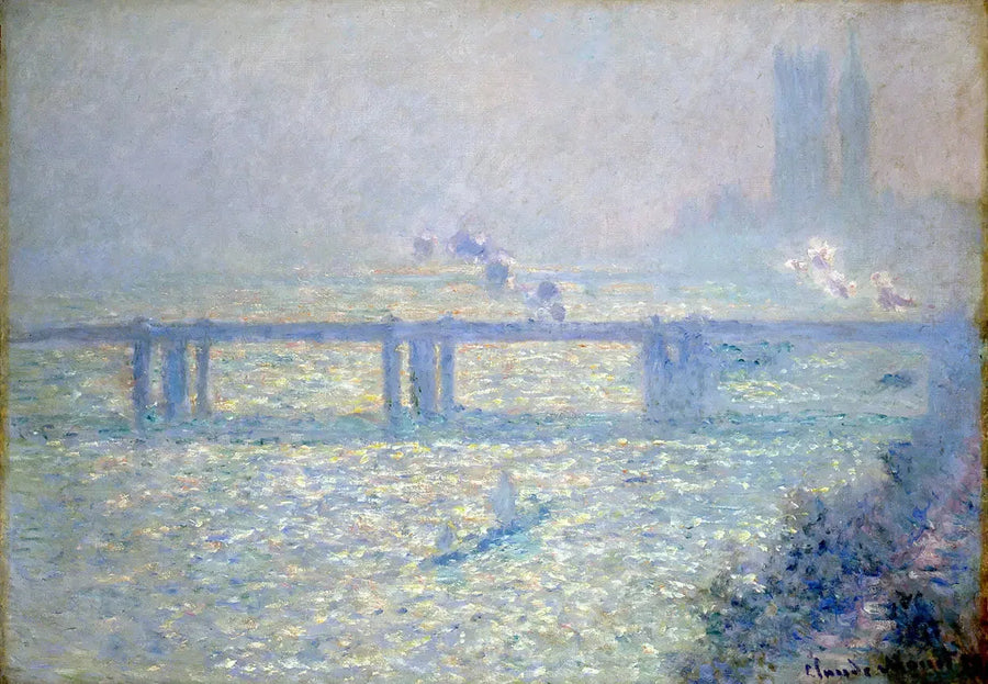 A ponte de Charing Cross - Claude Monet