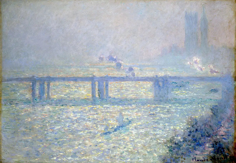 A ponte de Charing Cross - Claude Monet