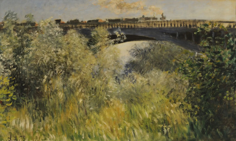 A Ponte de Chatou - Claude Monet