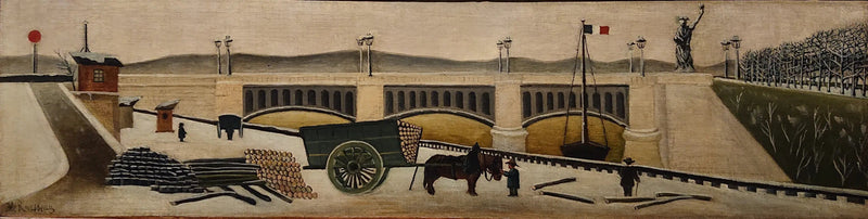 A Ponte de Grenelle - Henri Rousseau