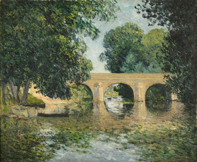 A ponte de l'Isle-Adam ou a Velha ponte - Maxime Maufra