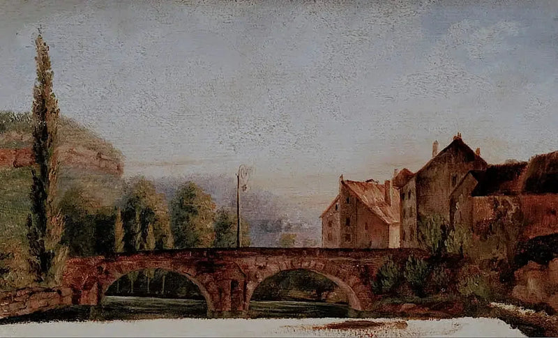 A Ponte de Nahin - Gustave Courbet