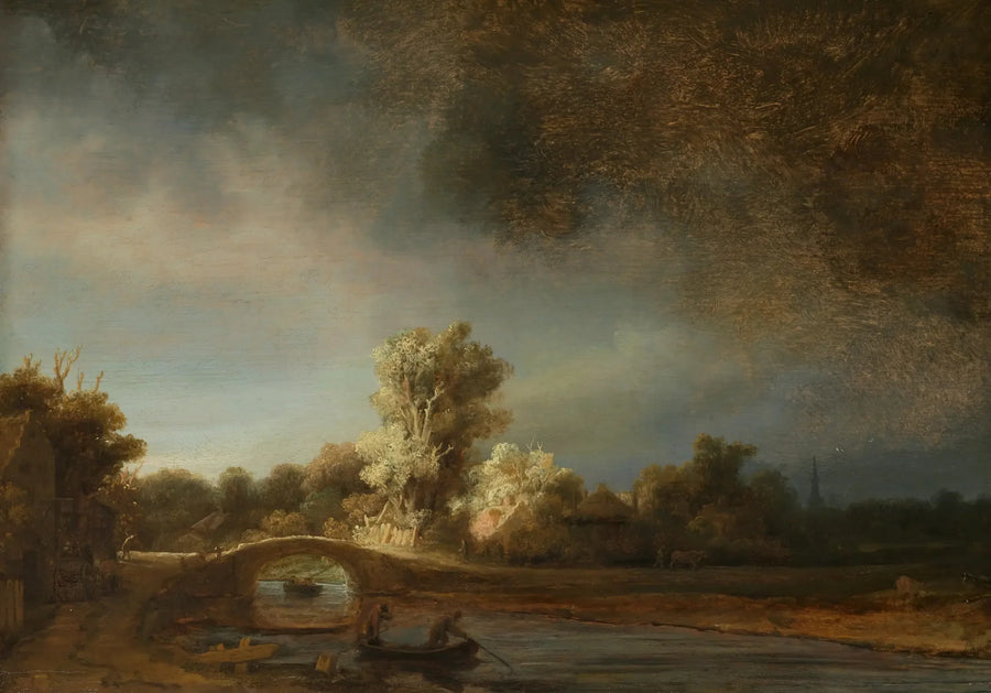 A Ponte de Pedra - Rembrandt