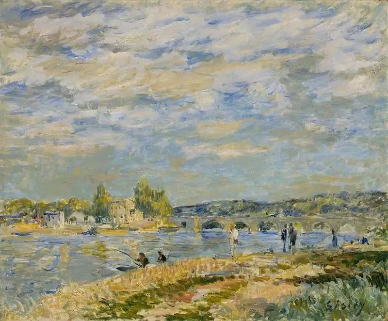 A Ponte de Sèvres - Alfred Sisley